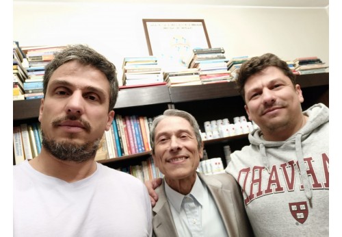 Manuel Moreira com dois dos seus Filhos: Ricardo Moreira e André Moreira